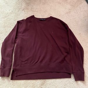 Womens LG polo crewneck